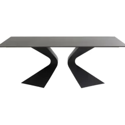 Table Gloria Ceramic noir 180x90cm