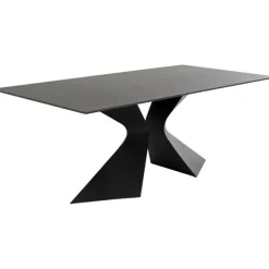 Table Gloria Ceramic noir 180x90cm