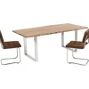 Table Harmony chromé 180x90cm