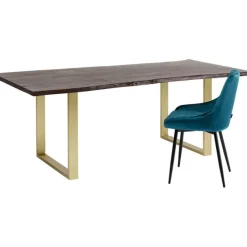 Table Harmony foncé laiton 160x80