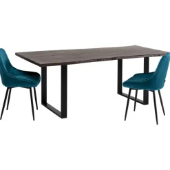 Table Harmony foncé noir 180x90