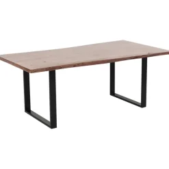Table Harmony foncé noir 180x90