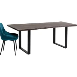 Table Harmony foncé noir 180x90