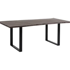 Table Harmony foncé noir 160x80