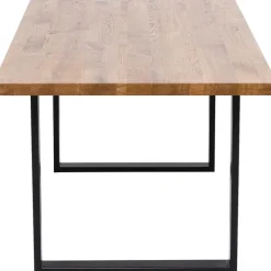 Table Jackie chêne-noir 160x80