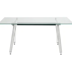 Table Officia verre trempé 160x80