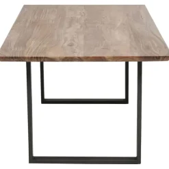 Table Symphony acier brut 180x90
