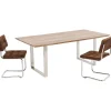 Table Symphony chromé 200x100