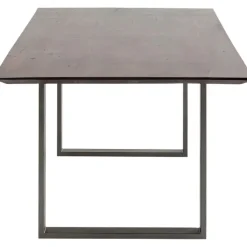 Table Symphony foncé acier brut 200x100