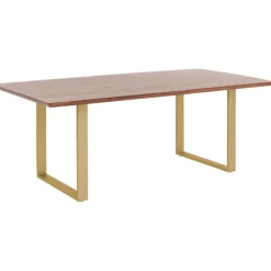Table Symphony foncé laiton 200x100
