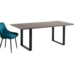 Table Symphony foncé noir 200x100