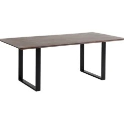 Table Symphony foncé noir 160x80