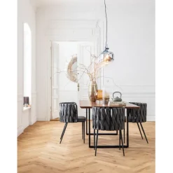 Table Symphony noir 180x90