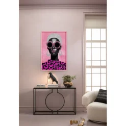 Tableau en verre encadré Swinging Sixties 75x115cm