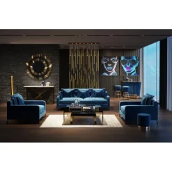 Tabouret de bar After Work doré