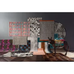 Tapis Kelim Pop gris 170x240cm