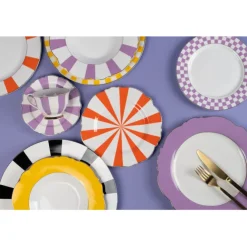Tasse à café Harlequin violet (2 pcs.)
