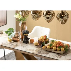 Vase Enigma marron 17cm