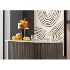 Vase Enigma marron 30cm