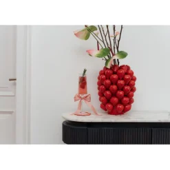 Vase Strawberries rouge 24cm